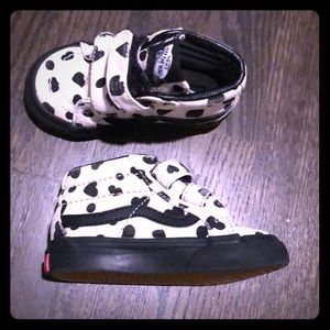 Vans Spotted Heart Toddler Skate Mid